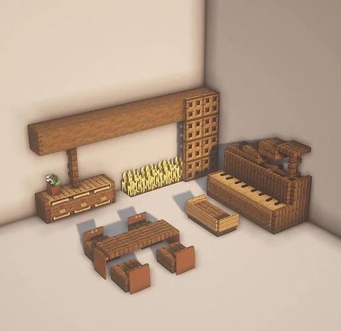 我的世界沙发怎么做